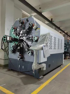 6mm 12 Axis CNC Automatic Camless Versatile Spring Rotating Spring Machine & Instating Torsion for Extension Spring Machine