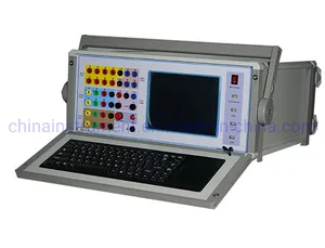 Computer Control Six Secondary Current Injection Testing Equipment Substation Relay Tester