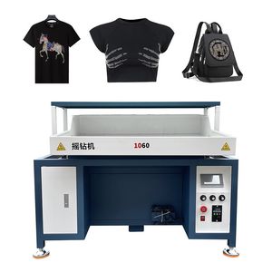Automatic Rhinestone Shaking Machine Hotfix Rhinestone Template Brushing Machine Supplier