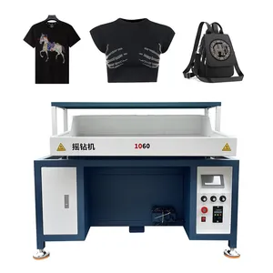Automatic Rhinestone Shaking Machine Hotfix Rhinestone Template Brushing Machine Supplier