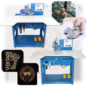Industrial Single Head Rhinestone Setting Machine Rhinestone Transfer Machine Rhinestone Heat Transfer Machine for Dress