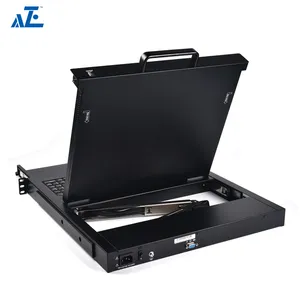 1u Single-Port Kvm Console for Server Rack - 19 Inch - Rmcon1901
