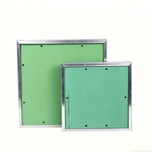 Push Open Type Aluminum Frame Gypsum Access Panel with Spring Lock System