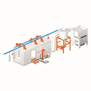 High-Performance Cyclonic Separation System for Powder Coating Efficiency