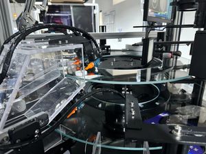 Automatic Visual Inspection Machine for Nut Thread Defect Detection with CCD Optical Sorting System