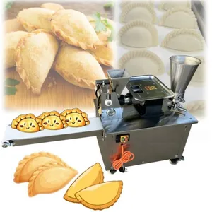 Fully Automatic Commercial Meat Pie Ravioli Maker Samosa Empanada Dumpling Making Machine