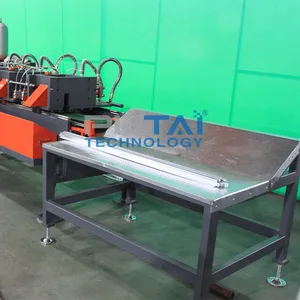 Putai Ceiling T Grid Making Machine Spring Tee Bar T Cross Roll Forming Machine