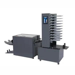 Automatic Paper Collator Folding Stitching Paper Collating and Binding Machine Automatic Stitching System