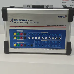 Portable 8 Binary Input 4 Binary Output Relay Protection Test System