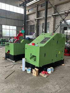 Automatic Steel Wire Rivet Nail Making Machine with Thread Making Semi-Tubular