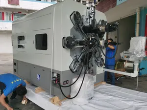 2-8mm Twelve Axis Multi-Functional CNC Spring Machine Wire Former Machine