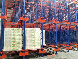 Jinhui High Efficiency Auto Rack Shuttles Warehouse Stacking Racks & Shelves Storages Rack Pallet Shuttle Racking System