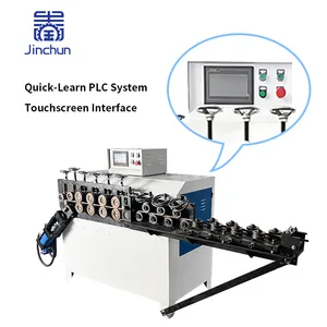 Compact 6-14mm Wire Ring Making Machine with Smooth Ring Forming Process