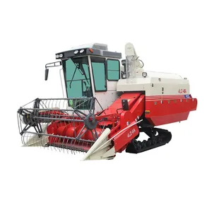 Compact Rice Harvesting Machine for High Efficiency and Performance