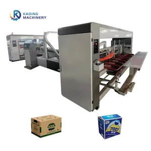 Full Automatic Corrugated Carton Case Box Stitcher Machine Corrugated Box Making Machine