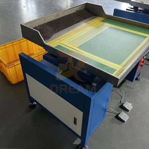 Semi Automatic Rhinestone Shaking Machine Rhinestone Brush Machine Paper Brushing Template Rhinestone Hotfix Machine