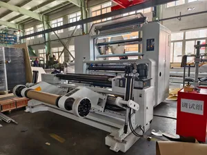 Human-Computer Interface Slitting Rewinding Machine That Adopts Auto Loading System and Equipped with Web Guiding System
