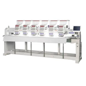 100% Real 6 Head Embroidery Machine with Best Computer System