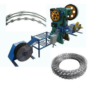 Factory Price Stable Performance Razor Wire Fence Mesh Machine/Razor Barbed Wire Production Line/Galvanized Concertina Razor Wire Machine