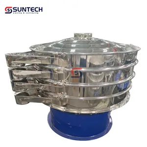 Food Chilli Powder Processing Electronic Grading Vibrating Sieve Screening Machine