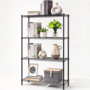 Anti-Rust Freestanding Garage Storage Rack Modular Steel Wire Rack System