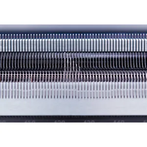 Advanced Blue Computerized Raschel Blanket Flat Knitting Machine with CE ISO