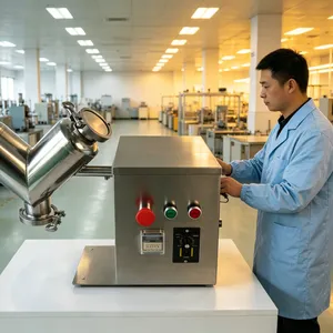 Compact Lab Mixer Machine with Digital Timer Efficient Dry Powder Mixing Machine