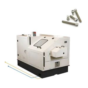 Adaptability to Materials Increased Productivity High-Performance Automated Professional Customized Screw Part Thread Making Machine