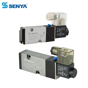 Cost-Effective Spring Return AC220V 5/2 Way Pneumatic Directional Valve for Sorting Machine