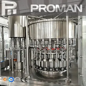 Complete Customized 500ml Pet Bottled Pure Spring Water Filling Labeling Packaging Line