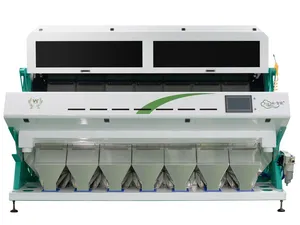 Optical RGB Camera Rice Color Sorter Machine Automatic Grain Sorting Machine for Rice Mill
