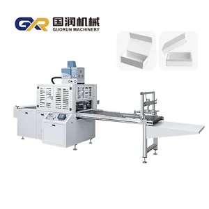 Semi Automatic Spraying Machine Foldable Rigid Box Maker Collapsible Box Making Machine