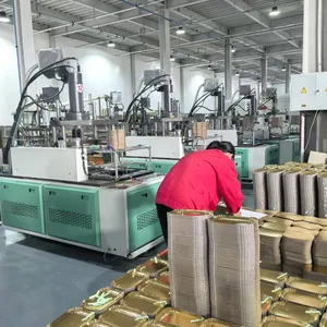 High Quality Biodegradable Disposable Paper Plate Food Container Packaging Making Machine