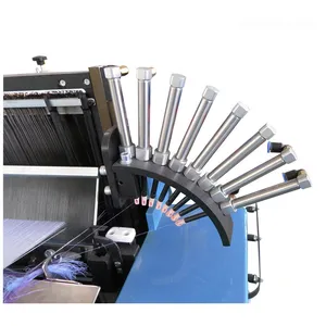 Automatic Lab Yarn Rapier Loom Sample Weaving Machine Sampling Shuttle Loom with Touch Screen Control