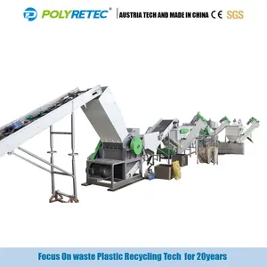 Plastic ABS/PS TV Shell/Computer Shell/Refrigerator Shell Crushing Washing Recycling Machine
