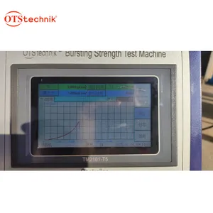 Fully Automatic Rupture Strength Test Machine Bursting Strength Test Equipment
