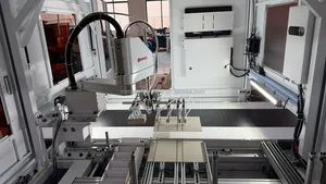 Multi-Functional Positioning Machine for Rigid Box Making Machine