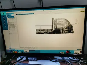 High Speed Low Dose Intelligent X-ray Cargo Inspection System