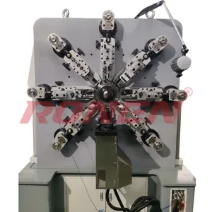 CNC Camless Spring Making Machine Multi Slide Wire Spring Coiling Machine