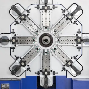 Convenient Zero Error 12-Axis Camless Spring Forming Making Machine