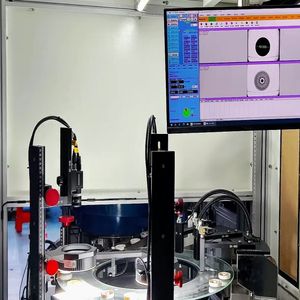 Advanced Plastic Lid Visual Inspection and Screening System