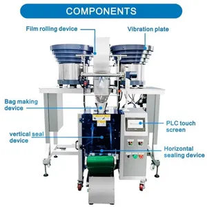 Screw Counting Packing Machine Bolt Counting Packing Screw Pouch Packing Machine
