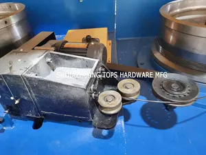 PLC Control Fast Speed Cold Wire Rod Drawing Machine for Rolled Rib Wire Making Wire Mesh