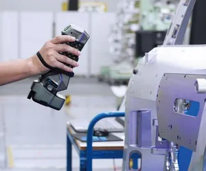 Wireless Handheld 3D Laser Scanner for Large Workpiece High Precision Reverse Engineering Modeling