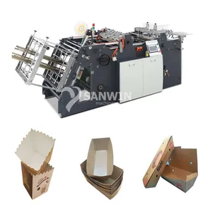 Automatic High Speed Automatic Paper Carton Box Erecting Making Forming Machine