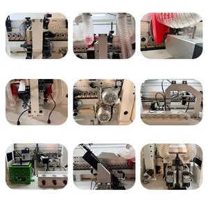 High Precision S8 Wood Edge Binding Machine for MDF Production PLC System