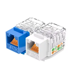 ODM Cat5e CAT6 UTP Modular Network RJ45 Plug Network Module Keystone Jack