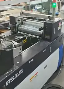 Hxpm480 Automatic Flattening Pressing Lay Flat Binding Machine Single Operator System