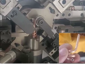 Customized Copper Wire 1.4-4.5mm Spring Making Machine, Door Handle Spring Making Machine, CNC Computer Spring Making Machine