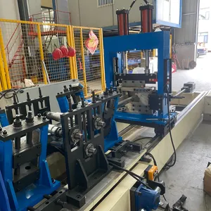 Automatic CZ Purlin Roll Forming Machine for Steel Structure Building